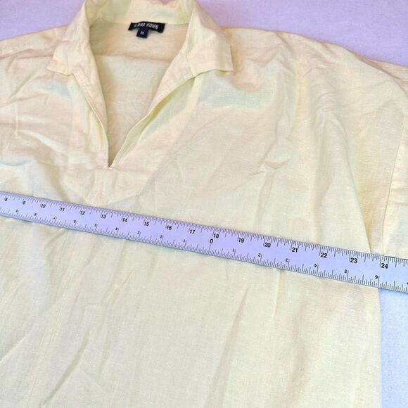 Ilana Khon Oversized Linen Shirt Dress Women’s M Read - Picture 6 of 10